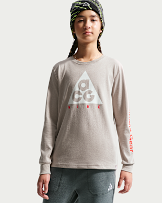 Nike ACG Big Kids' Dri-FIT Long-Sleeve T-Shirt. Nike JP